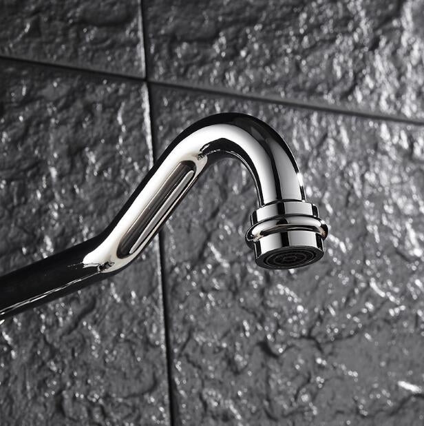 Kitchen Bathroom Faucet Hot and Cold Faucet Taps Sink Without Hose - Shower Head by buy2fix | Online Shopping UK | buy2fix