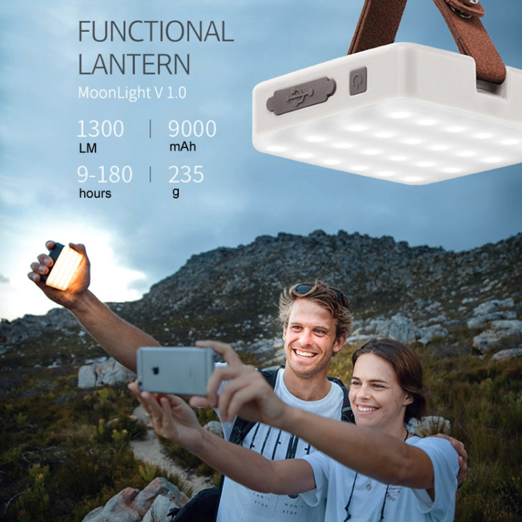 Naturehike NH18Y001-A Outdoor Camping Light Strong Light LED Charging Tent Hanging Lamp(White) - Camping Lighting by Naturehike | Online Shopping UK | buy2fix