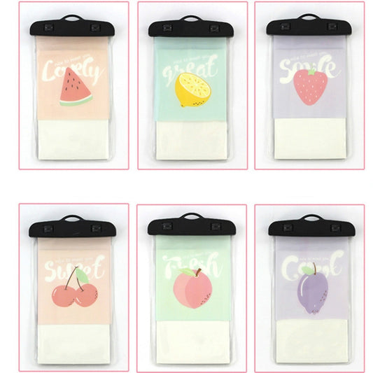 10 PCS Outdoor Diving Swimming Creative Cartoon Touch Screen Transparent PVC Mobile Phone Waterproof Bag Color Random Delivery - Waterproof Bag by buy2fix | Online Shopping UK | buy2fix