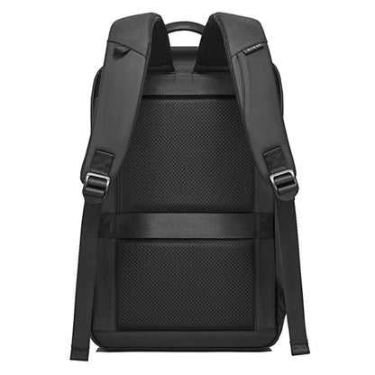 BANGE Men Anti-Theft Backpack Waterproof Large-Capacity Backpack Computer Bag(Black) - Double-shoulder Bags by BANGE | Online Shopping UK | buy2fix