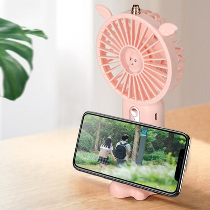 N12 Office Desktop USB Handheld Mini Fan, Fan diameter: 3000 MAH(Jade Green) - Electric Fans by buy2fix | Online Shopping UK | buy2fix