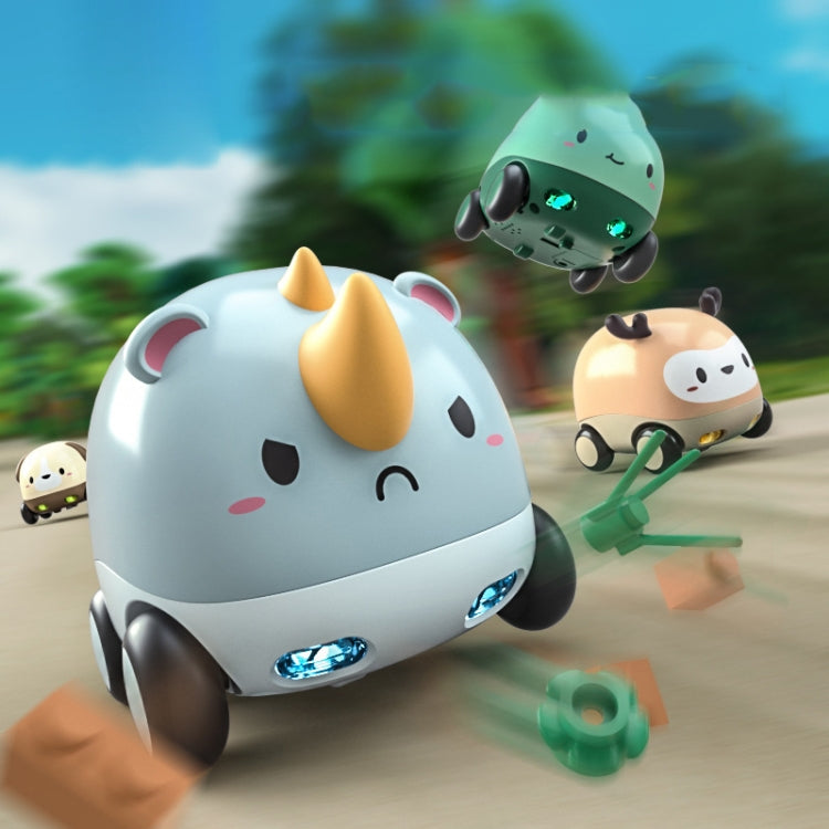 Cartoon Cute Pet Pull Back Car Children Mini Puzzle Inertia Car Toy(Bee) - Electronic Pets by buy2fix | Online Shopping UK | buy2fix
