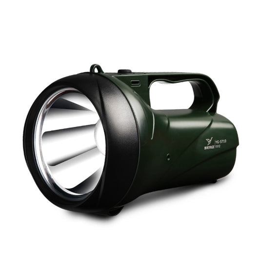 YAGE YG-5710 5W LED Waterproof Glare Flashlight Outdoor Rechargeable Lighting Portable Lamp, CN Plug(ArmyGreen) - LED Flashlight by YAGE | Online Shopping UK | buy2fix