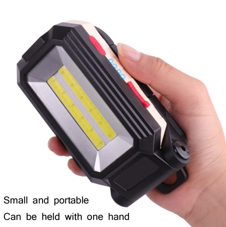 W560 COB + T6 Glare Car Inspection Working Light USB Charging LED Folding Camping Lamp with Hook + Magnet - Camping Lighting by buy2fix | Online Shopping UK | buy2fix