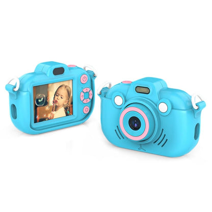 DC502 2.4-Inch 16X Zoom 2.7K Video Recording Children Digital Camera, Color: Blue + 32G(AU Plug) - Children Cameras by buy2fix | Online Shopping UK | buy2fix