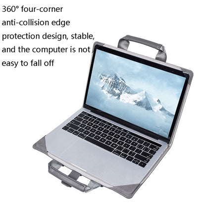 Book Style Laptop Protective Case Handbag For Macbook 16 inch(Camel + Power Bag) - Protective Bags by buy2fix | Online Shopping UK | buy2fix