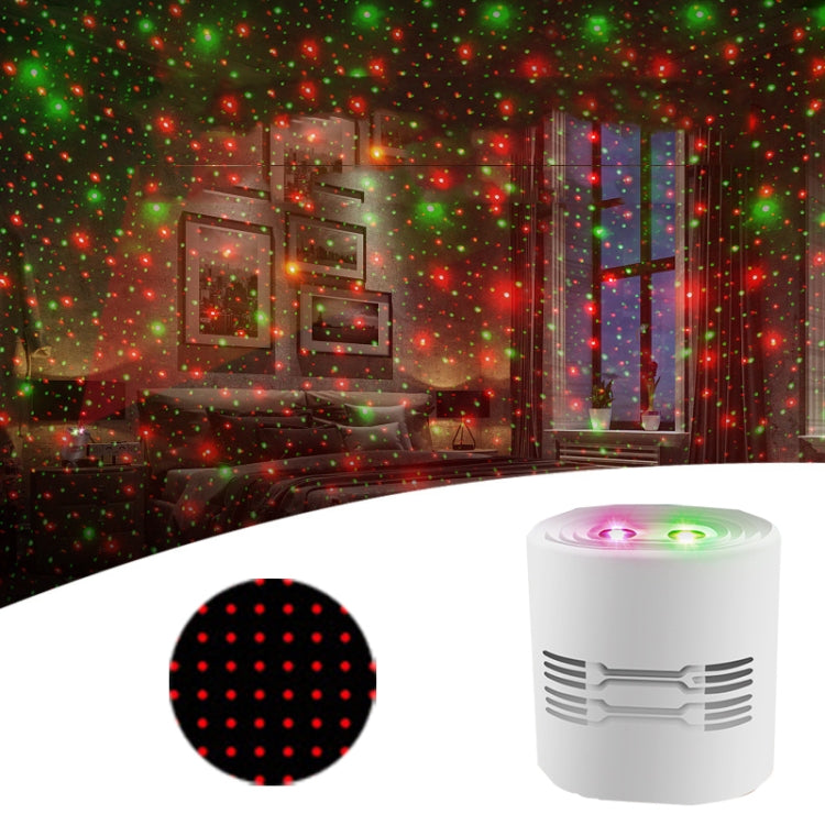 C209 USB Charge Mini Laser Stage Atmosphere Light, Specification: Single Star Style (White) - Stage Lighting by buy2fix | Online Shopping UK | buy2fix