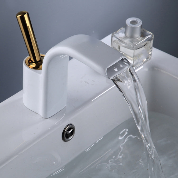 Bathroom All Copper Basin Hot And Cold Water Faucet, Specification: Platinum - Faucets & Accessories by buy2fix | Online Shopping UK | buy2fix