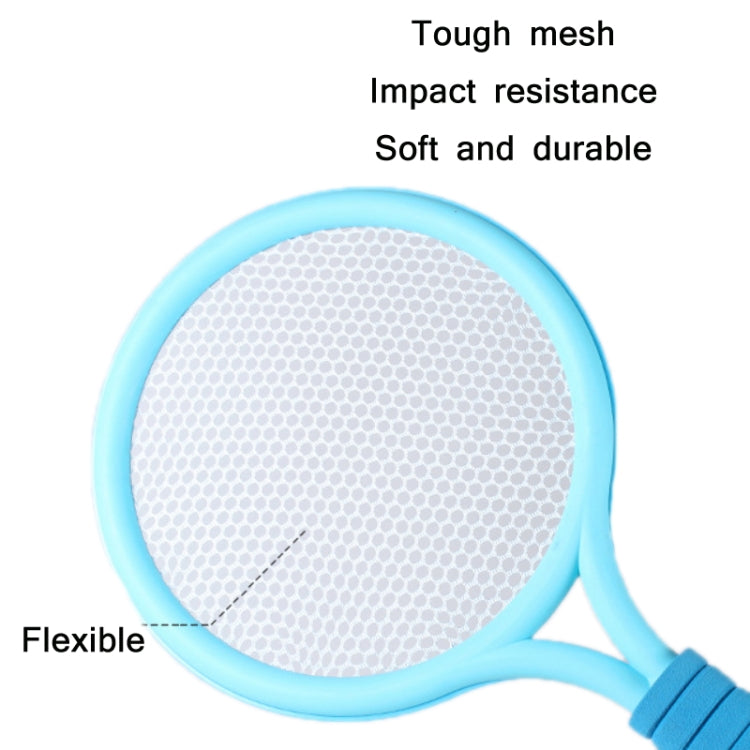 1 Pair Children Badminton Tennis Racket Outdoor Sports With Two Balls(Blue) - Toy Sports by buy2fix | Online Shopping UK | buy2fix