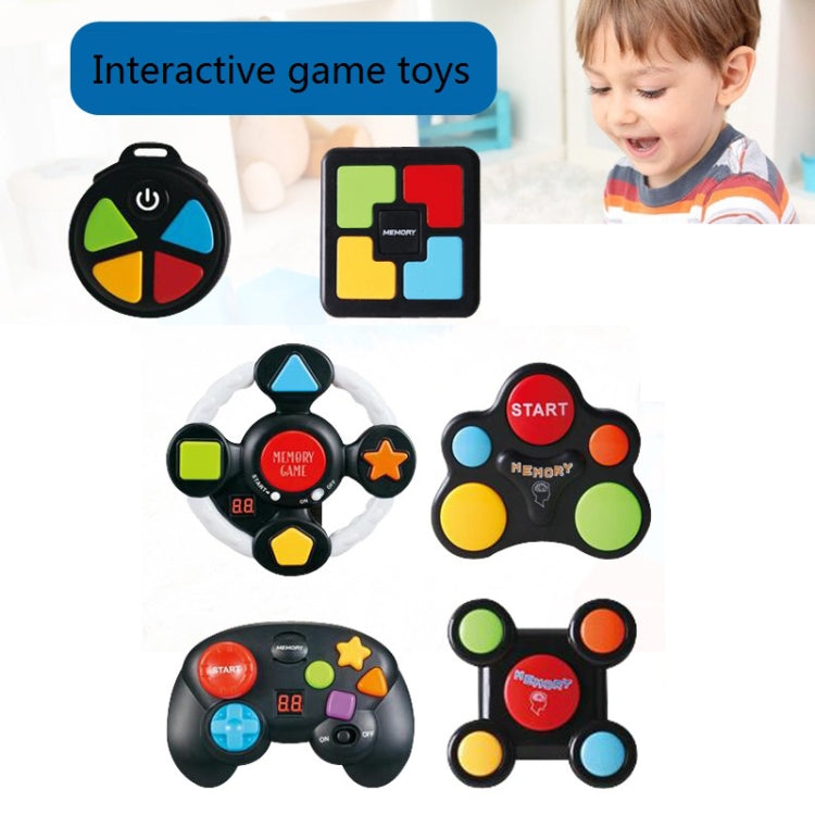 Children Educational Memory Training Game Machine, Style: Square - Pocket Console by buy2fix | Online Shopping UK | buy2fix