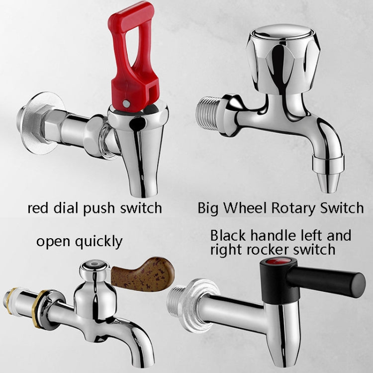 Insulation Bucket Faucet Accessories Milk Tea Water Mouth, Style: Fast Open Street Handle 4 Points - Faucets & Accessories by buy2fix | Online Shopping UK | buy2fix