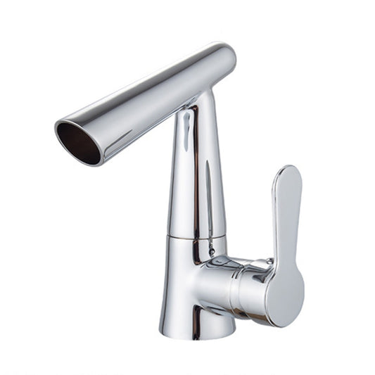 Qylt001 Horn Shape Vanity Faucet(Electroplating) - Faucets & Accessories by buy2fix | Online Shopping UK | buy2fix