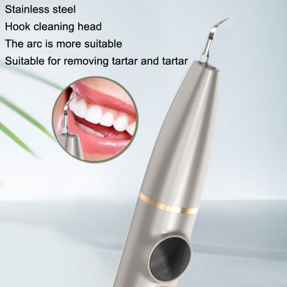 Tartar and Calculus Remover Oral Cleaning Ultrasonic Scaler Electric Visual Scaler(Champagne) - Oral Irrigators by buy2fix | Online Shopping UK | buy2fix