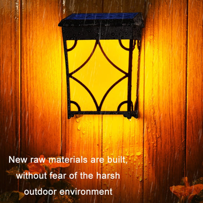 Outdoor Waterproof Decorative Courtyard Inductive LED Solar Light(Golden Light+RGB) - Solar Lights by buy2fix | Online Shopping UK | buy2fix