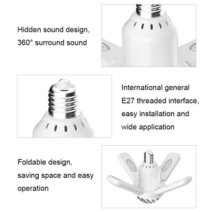 LY-002 24W Mini Bluetooth RGB Light Effect Foldable Music Light(Starry Light) - Smart Light Bulbs by buy2fix | Online Shopping UK | buy2fix