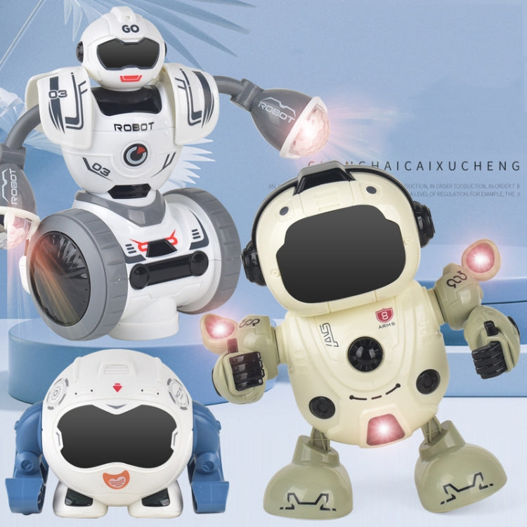 Intelligent Early Education Sound and Light Mechanical Robot Toys, Color: 15 Green - RC Robots by buy2fix | Online Shopping UK | buy2fix