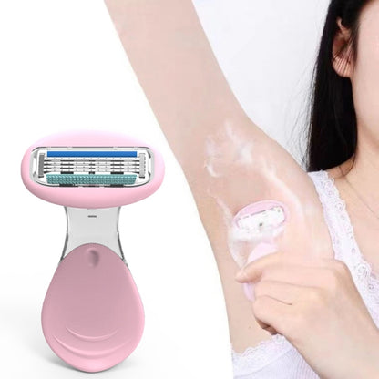 D940L Hair Removal Instrument Matching Female Manual Shaving Knife(Pink) - Hair Removal by buy2fix | Online Shopping UK | buy2fix