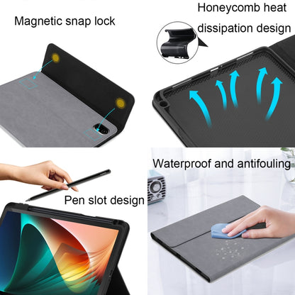 For Xiaomi 5/Pro/5G 11 inch All-inclusive Anti-drop Tablet Magnetic Protective Case with Pen Slot(Black) - More Tablet Cases by buy2fix | Online Shopping UK | buy2fix