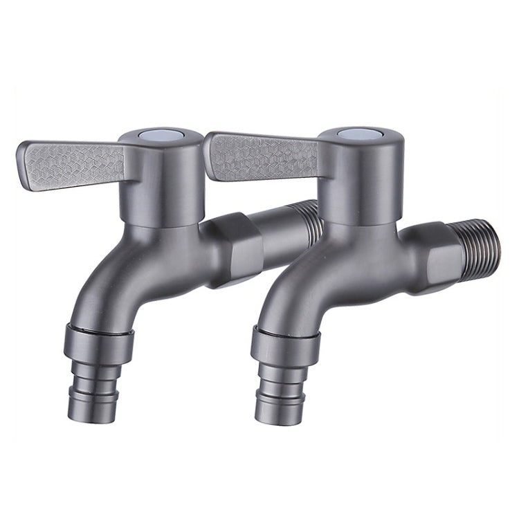 Bathroom Toilet Stainless Steel Bib Tap Wall Mounted Washing Machine Water Tap ,Spec: Medium Long Type - Faucets & Accessories by buy2fix | Online Shopping UK | buy2fix