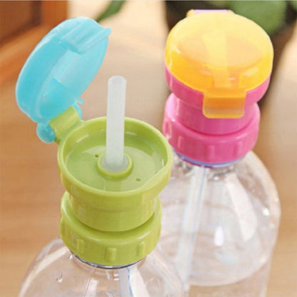 2pcs CJ07205 Baby Straw Lids Portable Drinking Straw Lids for Children(Green) - Drinking Tools by buy2fix | Online Shopping UK | buy2fix