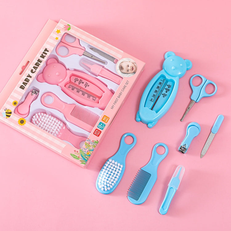 7 in 1 Baby Care Set Baby Daily Cleaning Tools Kit(Blue) - Baby Care by buy2fix | Online Shopping UK | buy2fix