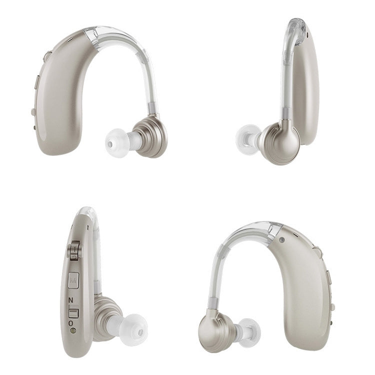 USB Charging Earhook Noise Reduction Hearing Aid Sound Amplifier(Skin-color) - Hearing Aids by buy2fix | Online Shopping UK | buy2fix