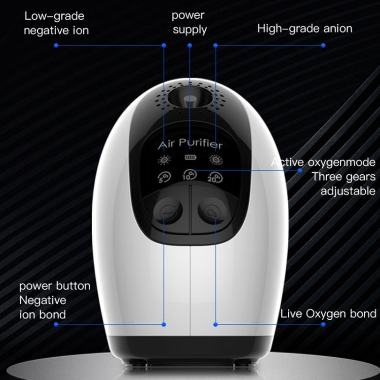 Negative Ion & Ozone Dual Mode Air Purifier Disinfection Machine To Remove Formaldehyde Bacteria(White) - Sterilizers by buy2fix | Online Shopping UK | buy2fix