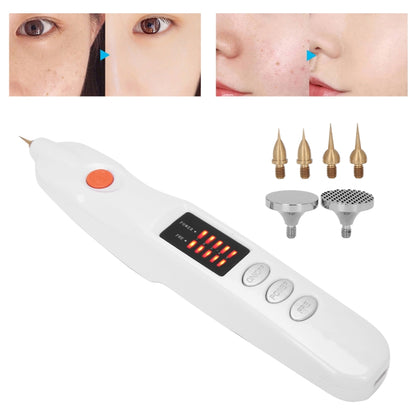 Spot Mole Pen Spot Removal Instrument Home Beauty Instrument, Spec: Charging Model UK Plug(Golden) - Beauty Instrument by buy2fix | Online Shopping UK | buy2fix