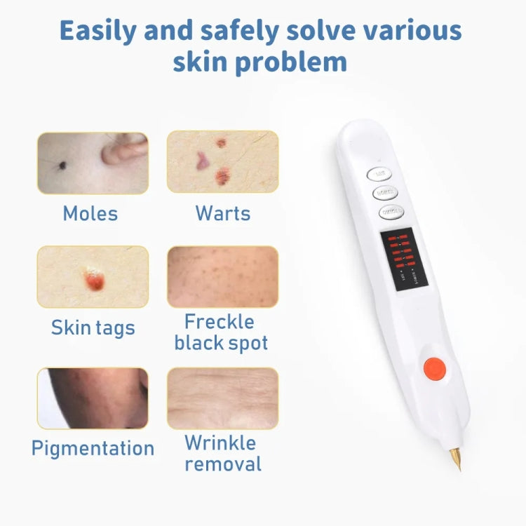 Spot Mole Pen Spot Removal Instrument Home Beauty Instrument, Spec: US  Plug -in Model(White) - Beauty Instrument by buy2fix | Online Shopping UK | buy2fix