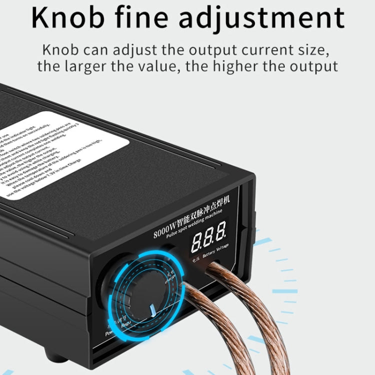 8000W High Power 18650 Battery Handheld Spot Welding Machine, Style: Footswitch Version US Plug - Others by buy2fix | Online Shopping UK | buy2fix