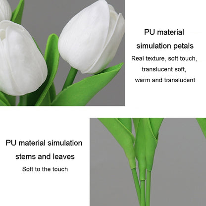 1.5V Tulip LED Night Light Indoor Decoration Sleeping Lamp Simulation Flower Ambient Light - Night Lights by buy2fix | Online Shopping UK | buy2fix