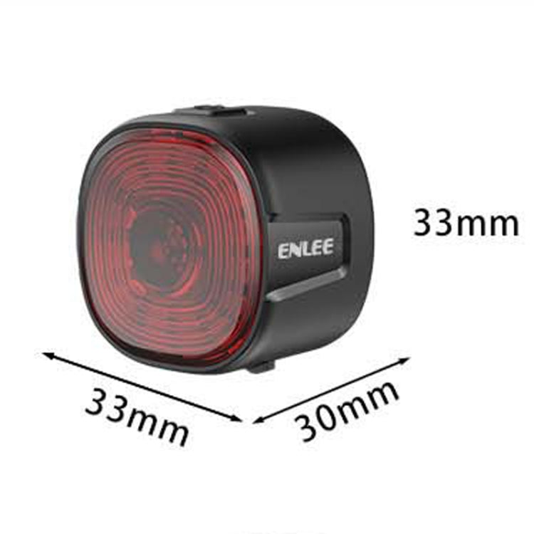 ENLEE EN09 Bicycle Tail Light Bright Warning Light For Night Riding Highway Motorcycle Lights, Model: Smart Model - Taillights by ENLEE | Online Shopping UK | buy2fix