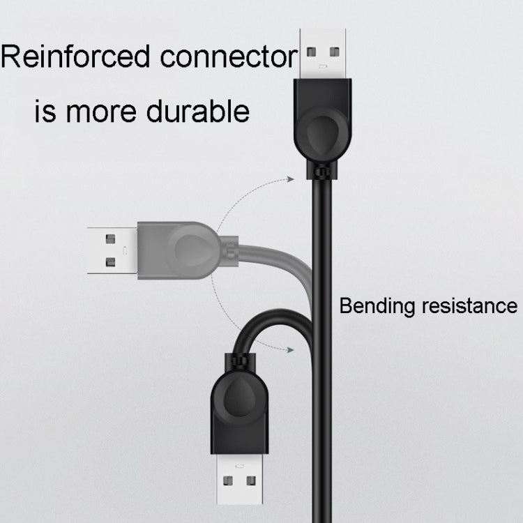 JINGHUA U021E Male To Female Adapter USB 2.0 Extension Cable Phone Computer Converter Cord, Length: 1.5m - USB Cable by JINGHUA | Online Shopping UK | buy2fix