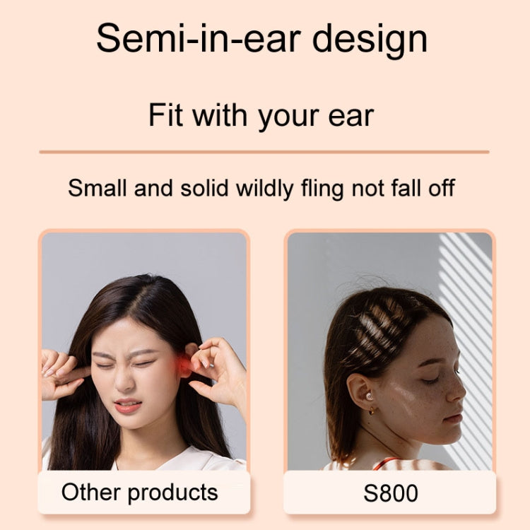 S800 Sleep Bluetooth Earphone Mini Sports Wireless Earphones(Skin Color) - Bluetooth Earphone by buy2fix | Online Shopping UK | buy2fix