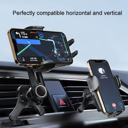 Car Air-conditioning Vent Y-shaped Base Mobile Phone Holder, Color: Ninth Generatio Green - Car Holders by buy2fix | Online Shopping UK | buy2fix