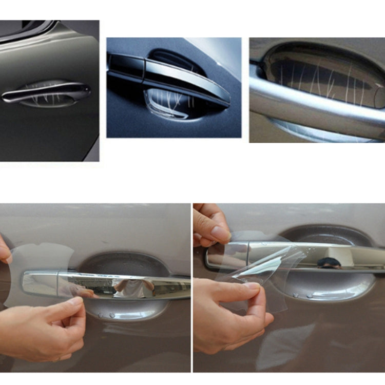 2sets Car Transparent Handle Protection Film(5pcs /sets) - Auto Film by buy2fix | Online Shopping UK | buy2fix