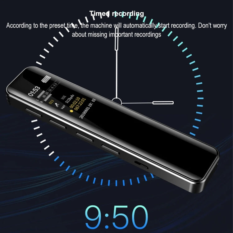 G1 0.96-Inch IPS Color Screen HD Smart Mini Noise Reduction Timer Recorder, Capacity: 32GB - Recording Pen by buy2fix | Online Shopping UK | buy2fix