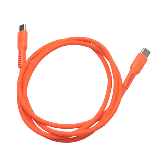 MINIWARE 240W Type-C Anti-Scald Silicone Data Cable Soldering Iron Fast Charging Power Cord, Length: 1m(Orange Red) - Others by MINIWARE | Online Shopping UK | buy2fix