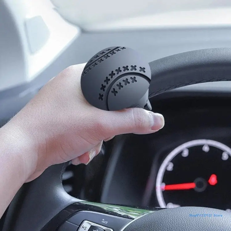 Steering Wheel One-Hand Turning Bearing Type Power-Saving Ball(Black) - Seat Belts & Padding by buy2fix | Online Shopping UK | buy2fix