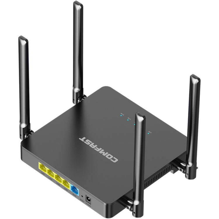 COMFAST CF-N5 V2  1200Mbps WiFi6 Dual Band Wireless Router With Gigabit Ethernet Port, 4x5dBi Antenna(EU Plug) - Wireless Routers by COMFAST | Online Shopping UK | buy2fix