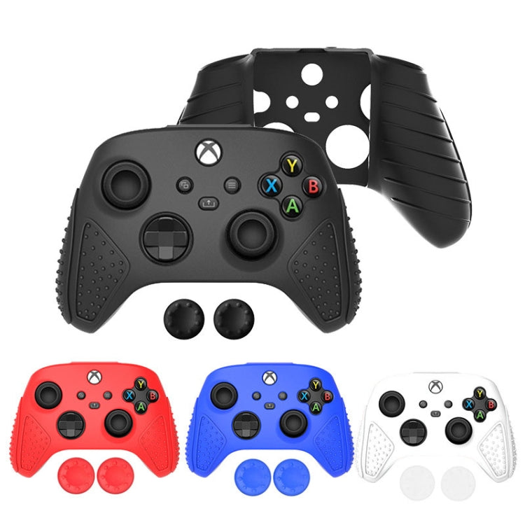 For XBox Series S / X Gamepad Non-Slip Silicone Protective Case(Red) - Cases by buy2fix | Online Shopping UK | buy2fix