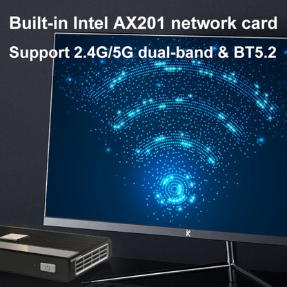 M6 N100 8G+128G US Plug 11th Gen Intel Jasper Lake N5105 4K/60FPS HD Pocket Mini PC - Windows Mini PCs by buy2fix | Online Shopping UK | buy2fix