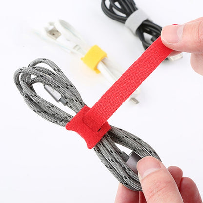 20pcs Nylon Fixed Packing Tying Strap Data Cable Storage Bundle, Model: 12 x 250mm Red - Cable Organizer by buy2fix | Online Shopping UK | buy2fix