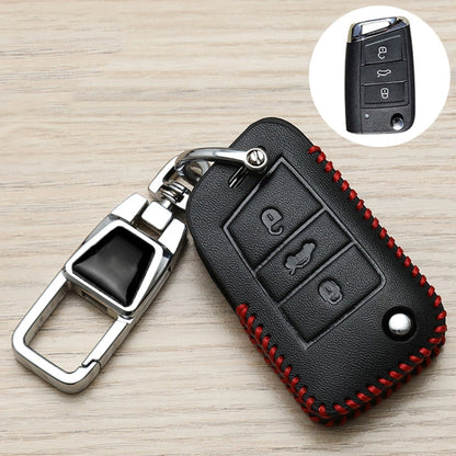 For Volkswagen Key Cover Multifunctional Keychain Anti-lost Number Plate, Style: G - Car Key Cases by buy2fix | Online Shopping UK | buy2fix