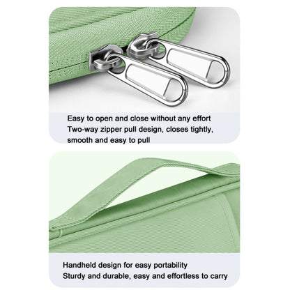 BUBM 11 Inch Tablet Sleeve Bag Laptop Storage Bag Handbag(Green) - 10 - 11 inch by BUBM | Online Shopping UK | buy2fix