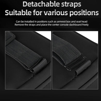 Car Sun Visor Armrest Box Back Hanging Tissue Box(Black) - Tissue Boxes by buy2fix | Online Shopping UK | buy2fix