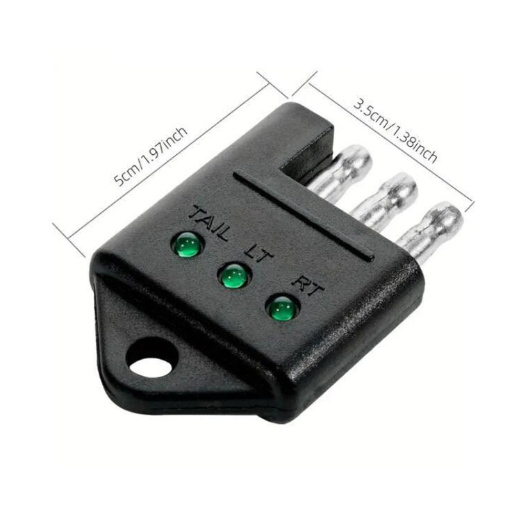 American Trailer Connector RV Yacht Power Plug Tester(4Pin) - Electronic Test by buy2fix | Online Shopping UK | buy2fix