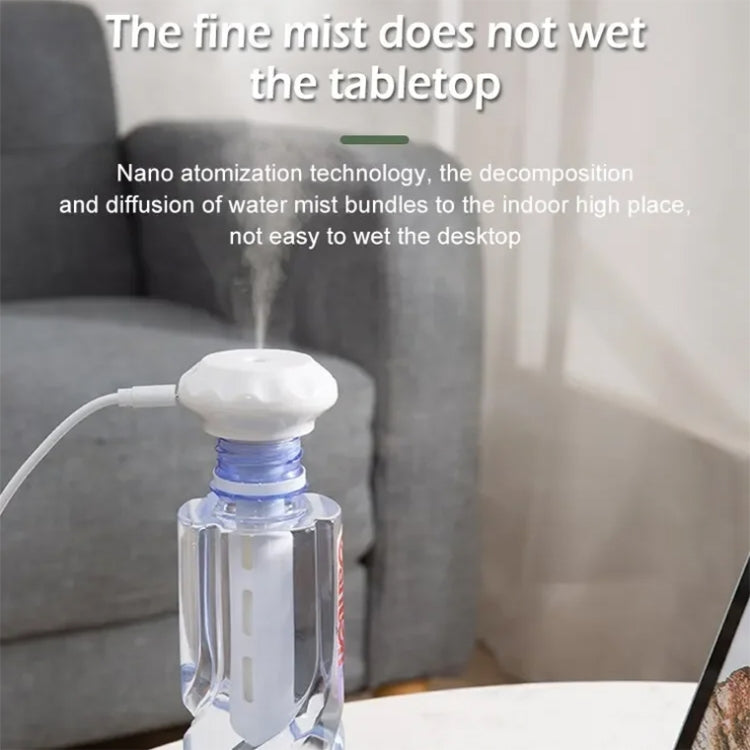 USB Plug-in Mini Portable Detachable Car Humidifier, Spec: Humidifier+1set Sticks - Air Purifiers & Accessories by buy2fix | Online Shopping UK | buy2fix