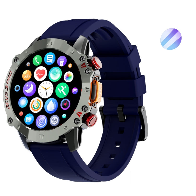 LOKMAT ZEUS3 Pro 1.39-Inch 5ATM Waterproof Outdoor Sports Bluetooth Call Smart Watch(Blue) - Smart Watches by LOKMAT | Online Shopping UK | buy2fix