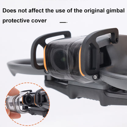 For DJI Avata 2 CQT Aluminum Alloy Drone Gimbal Lens Anti-collision Bumper(Orange) -  by CQT | Online Shopping UK | buy2fix